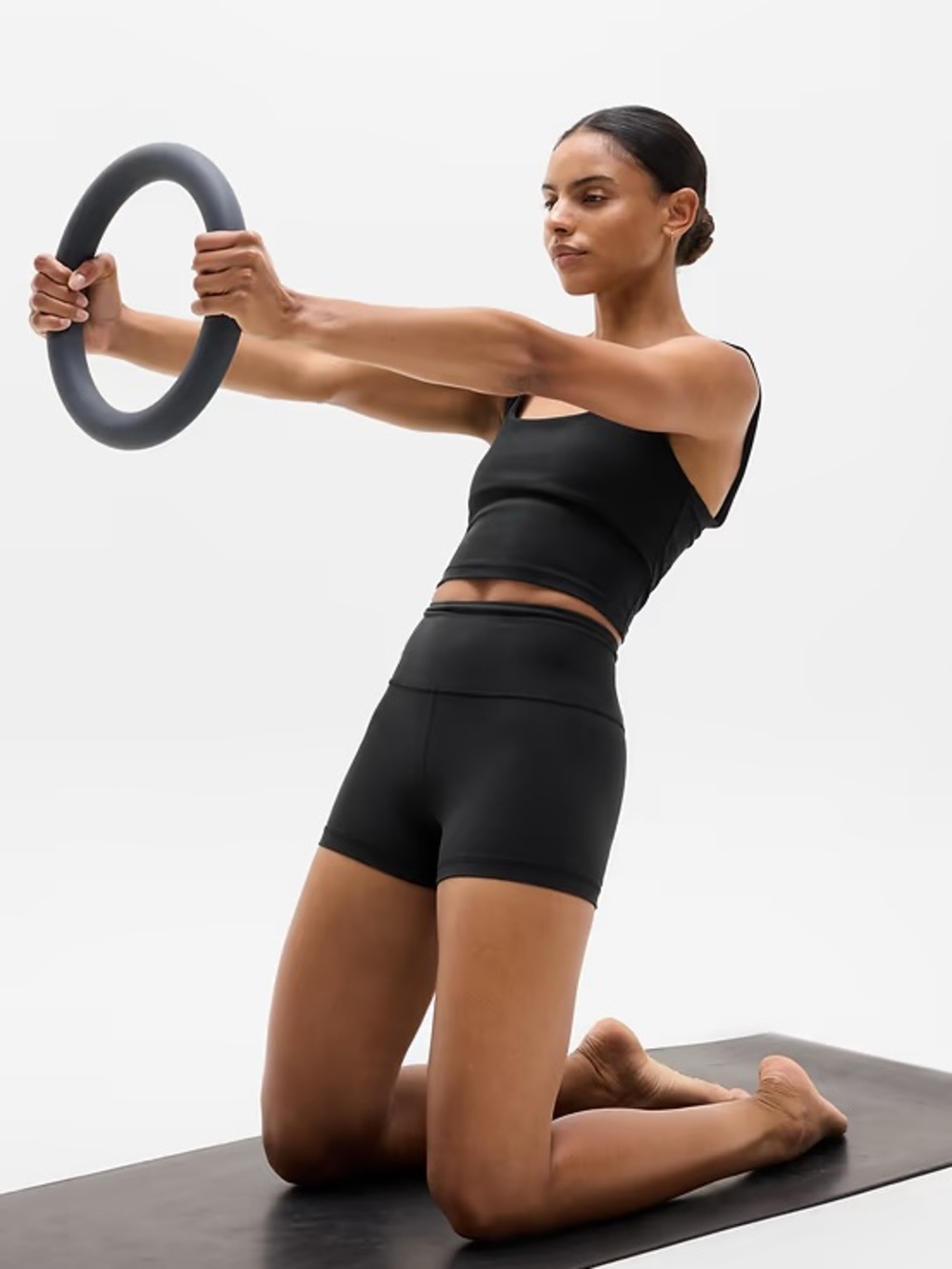 Athleta Elation Ultra High Rise Shortie - Black
